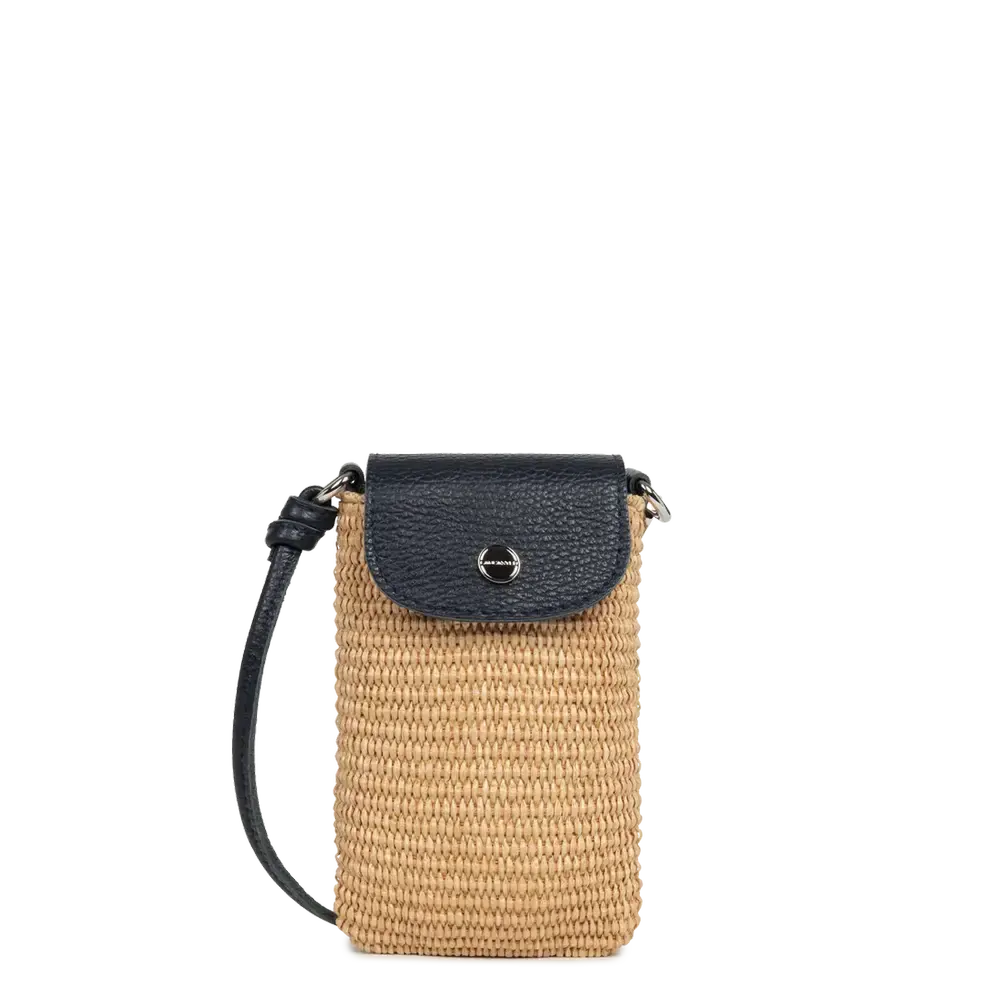 Mini Pochette Lancaster "Mini osier Italie" 480-116 - Melisac