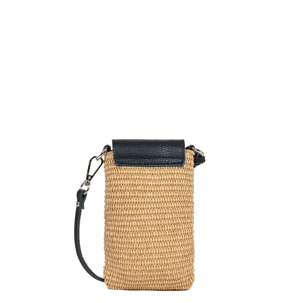 Mini Pochette Lancaster "Mini osier Italie" 480-116 - Melisac