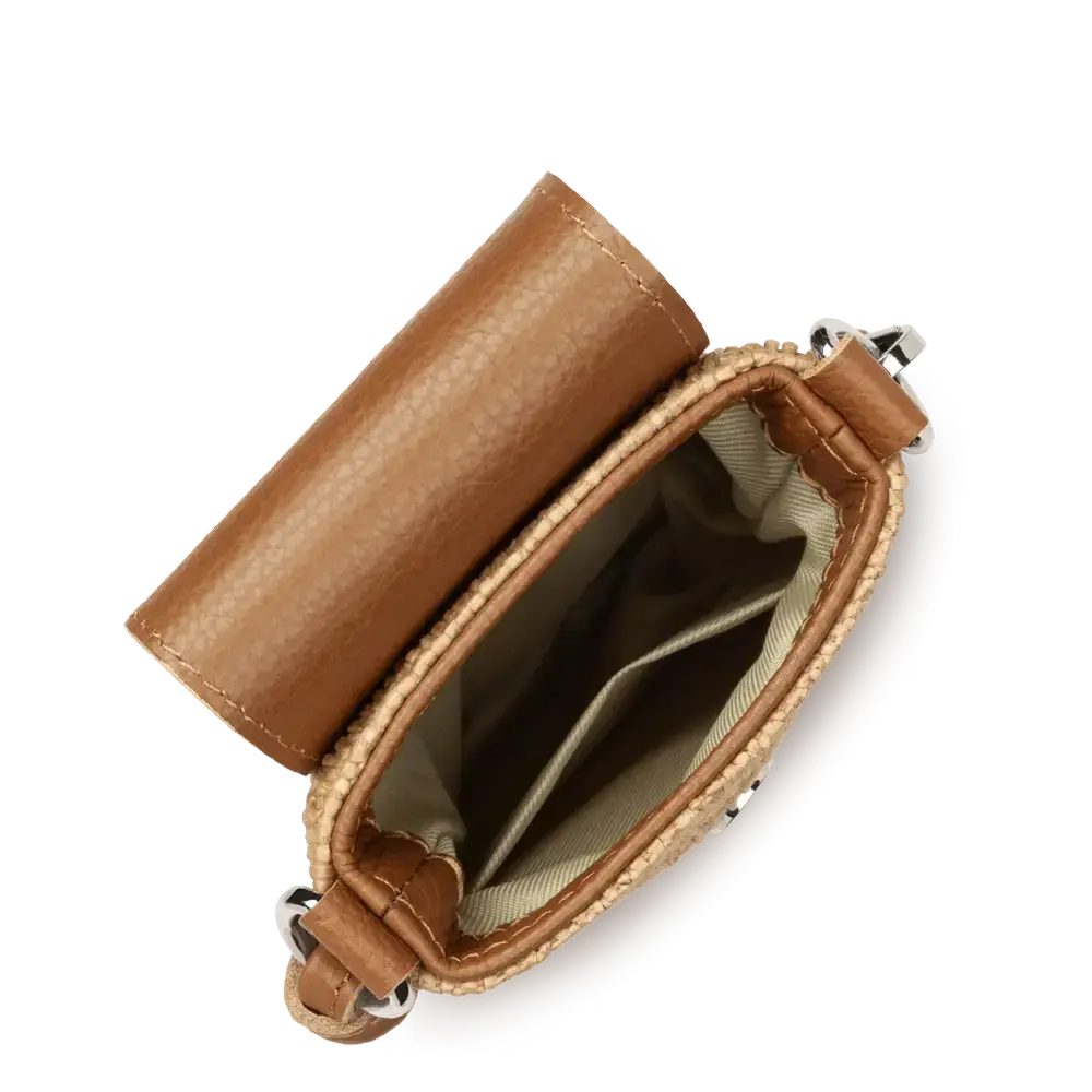 Mini Pochette Lancaster "Mini osier Italie" 480-116 - Melisac