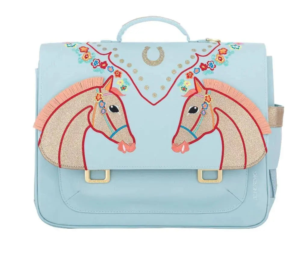 Cartable Jeune Premier Cavalerie Florale 38 cm - Melisac