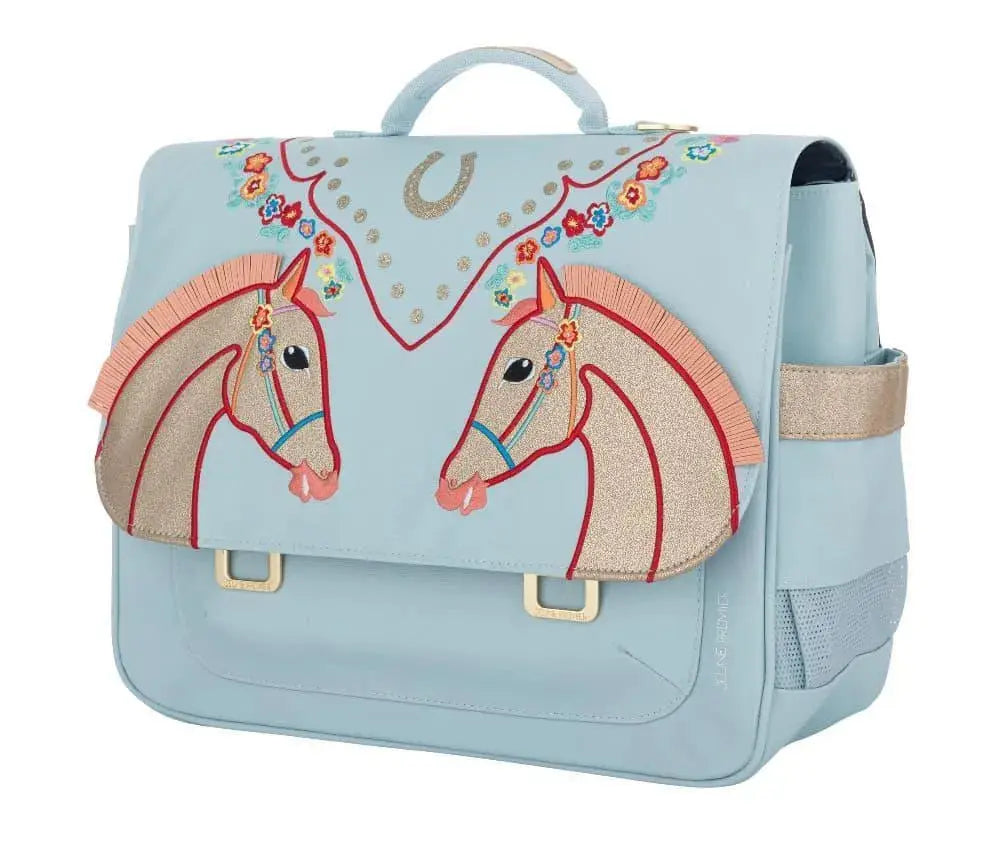 Cartable Jeune Premier Cavalerie Florale 38 cm - Melisac