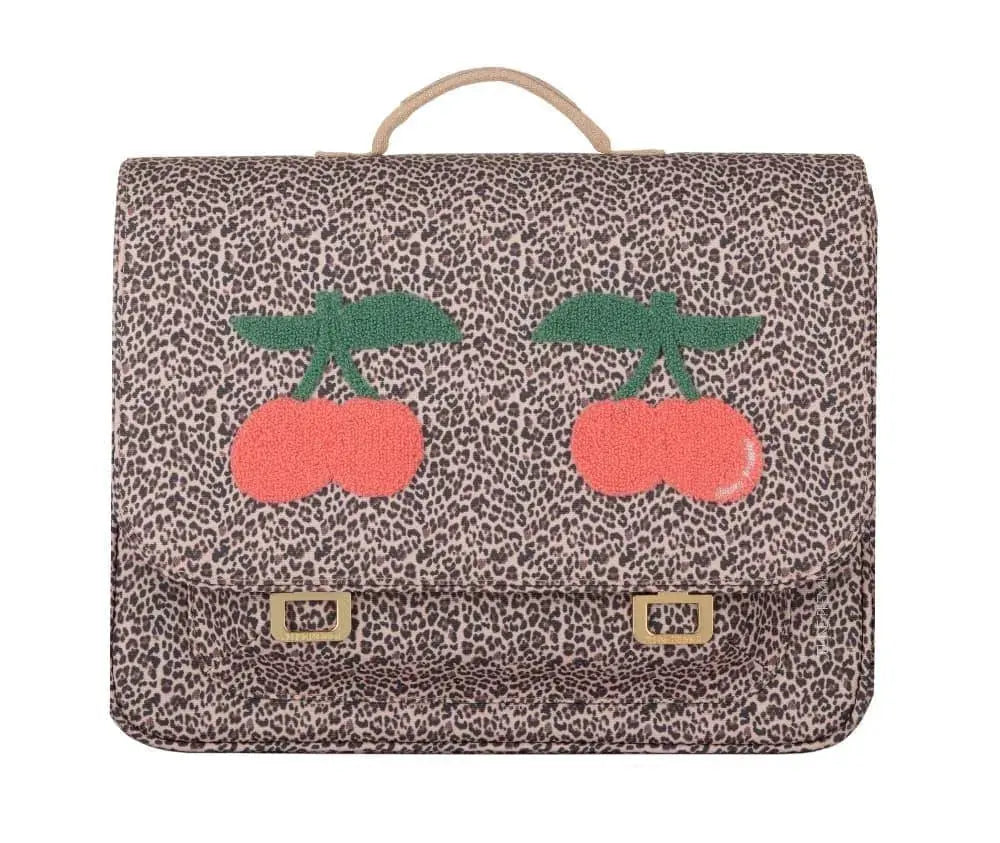 Cartable Jeune Premier Leopard Cherry 38 cm - Melisac