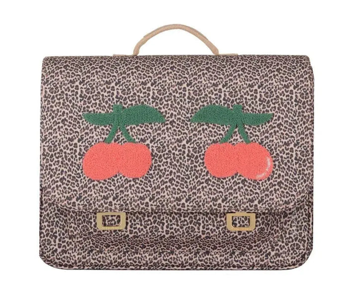 Cartable Jeune Premier Leopard Cherry 38 cm - Melisac