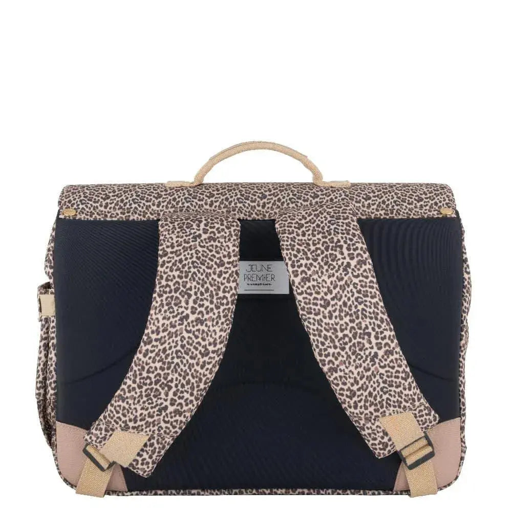 Cartable Jeune Premier Leopard Cherry 38 cm - Melisac
