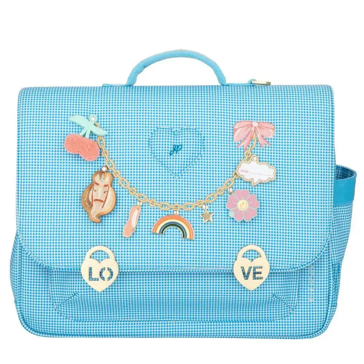 Cartable Jeune Premier Vichy Love Blue - Melisac
