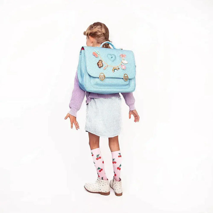 Cartable Jeune Premier Vichy Love Blue - Melisac