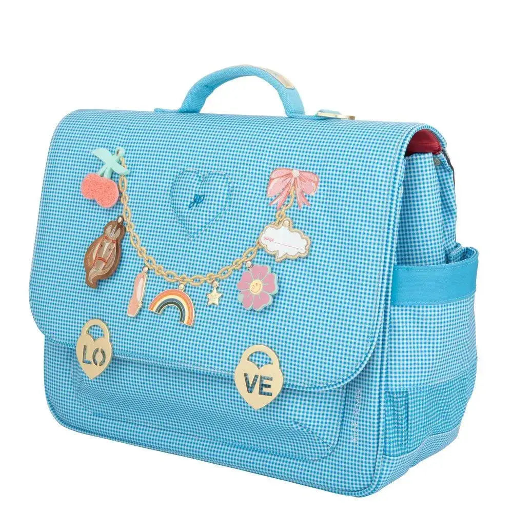Cartable Jeune Premier Vichy Love Blue - Melisac