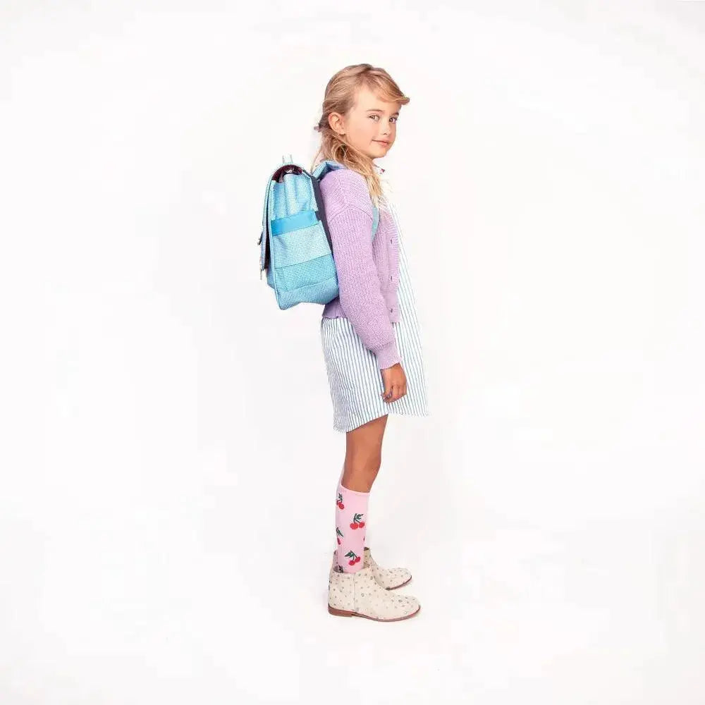 Cartable Jeune Premier Vichy Love Blue - Melisac