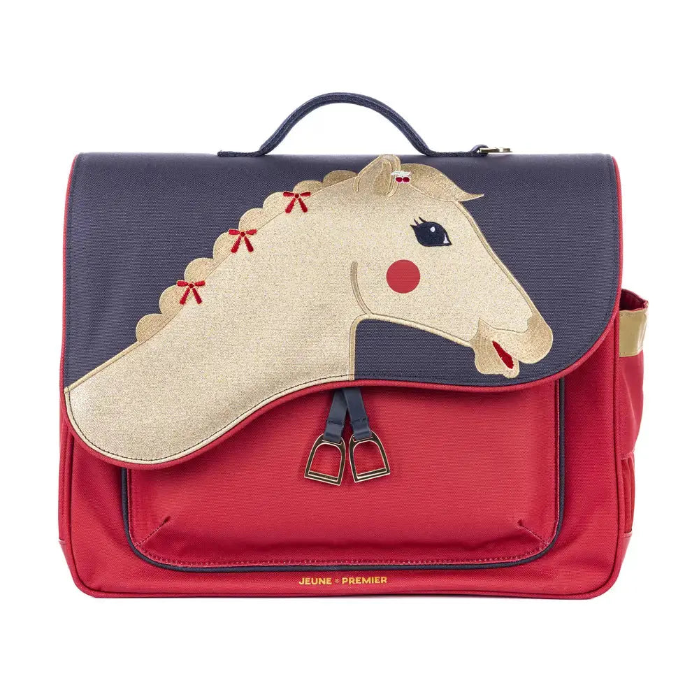 Cartable Jeune Premier " Saddle Bag" 38 cm - Melisac