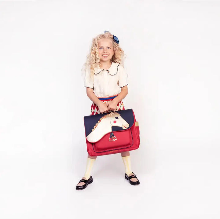 Cartable Jeune Premier " Saddle Bag" 38 cm - Melisac