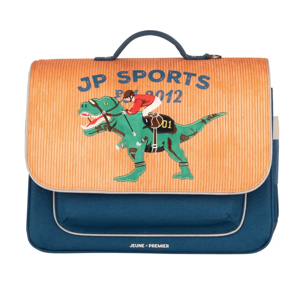 Cartable Jeune Premier "Polo Dino" 38 cm - Melisac