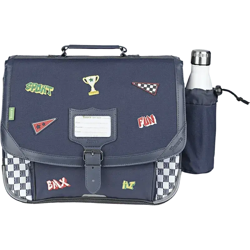 Cartable Tann's Matheo 38cm - Poche Gourde - Melisac