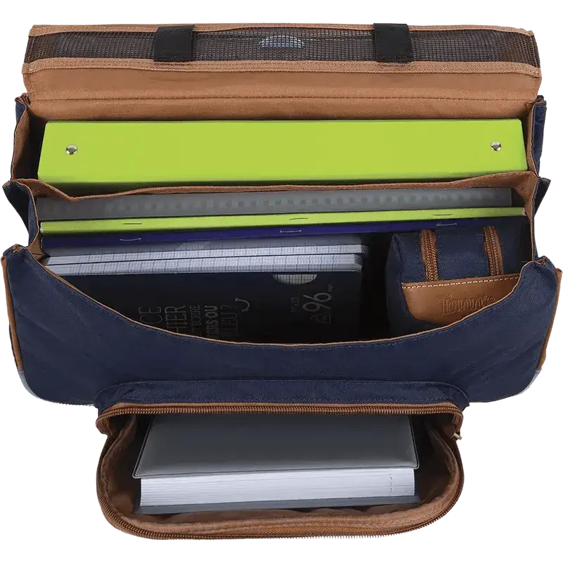 Cartable Tann's Matheo 38cm - Poche Gourde - Melisac