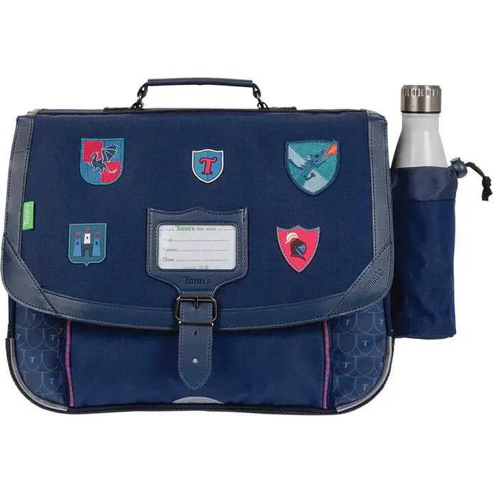 Cartable Tann's "Lancelot" 38cm - Poche gourde - Melisac