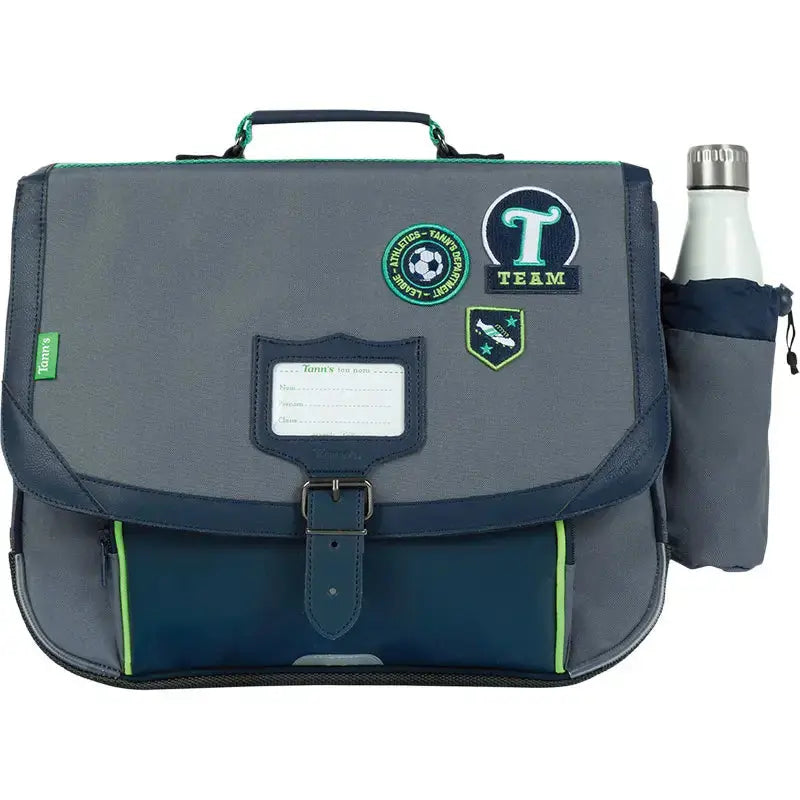 Cartable Tann's "Tiago" 38cm - Poche gourde - Melisac