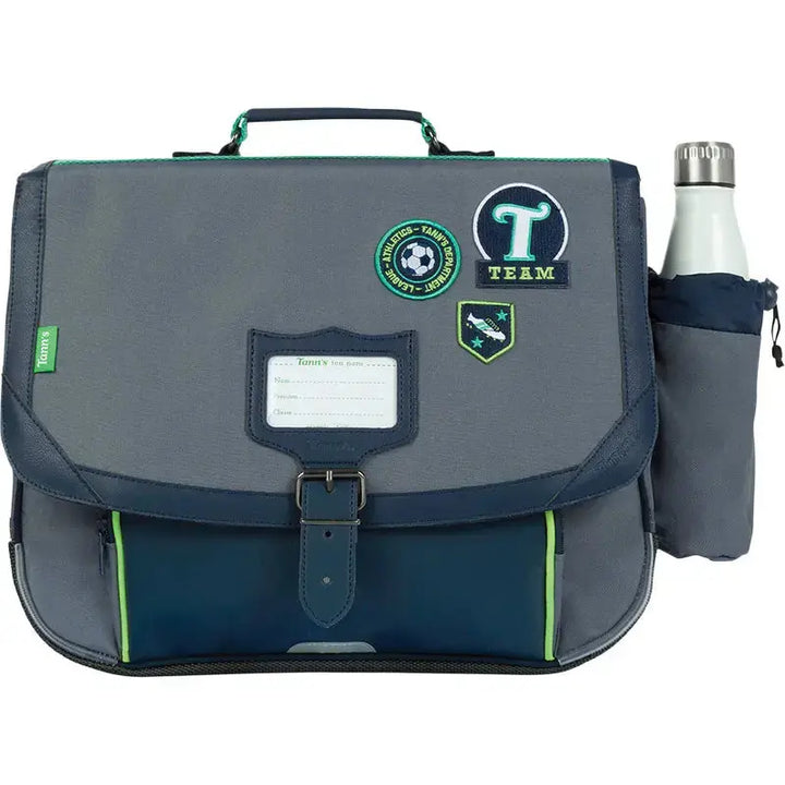 Cartable Tann's "Tiago" 38cm - Poche gourde - Melisac