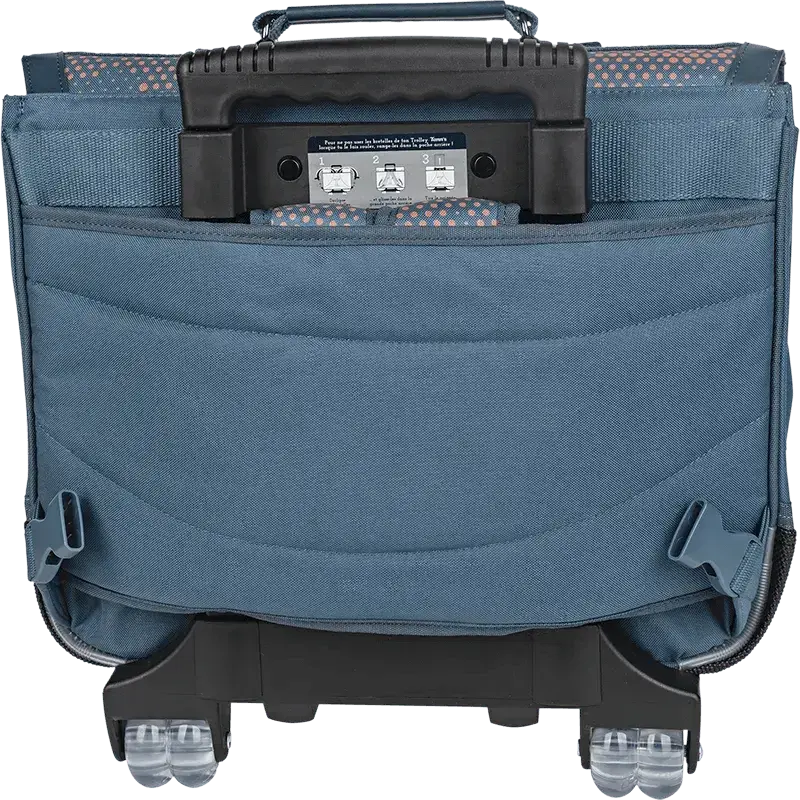 Cartable roulettes Tann's Lenny 38cm - Melisac