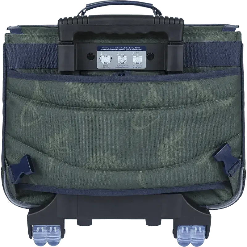 Cartable roulettes Tann's Timothée 38 cm - Melisac