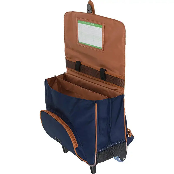 Cartable roulettes Tann's "Camille" 38cm - Melisac