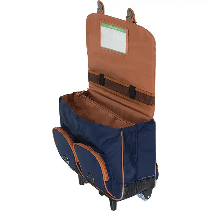 Cartable roulettes Tann's "Camille" 41cm - Melisac