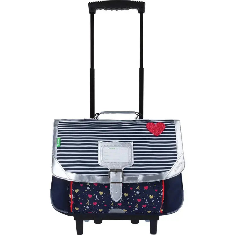 Cartable roulettes Tann's "Emilie" 38cm - Melisac