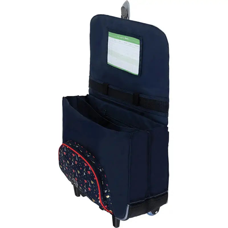 Cartable roulettes Tann's "Emilie" 38cm - Melisac
