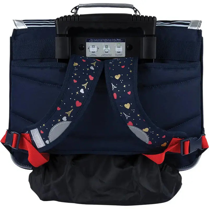 Cartable roulettes Tann's "Emilie" 38cm - Melisac