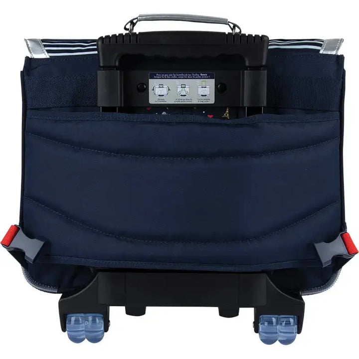 Cartable roulettes Tann's "Emilie" 38cm - Melisac
