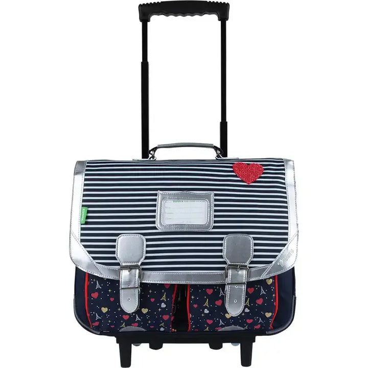 Cartable roulettes Tann's "Emilie" 41cm - Melisac