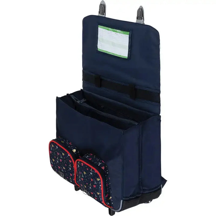 Cartable roulettes Tann's "Emilie" 41cm - Melisac