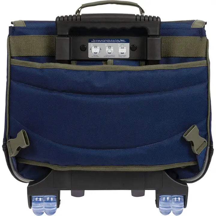 Cartable roulettes Tann's "Marius" 38cm - Melisac