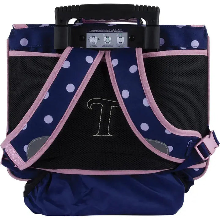 Cartable roulettes Tann's "Romy" 38 cm - Melisac