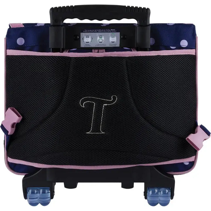 Cartable roulettes Tann's "Romy" 38 cm - Melisac