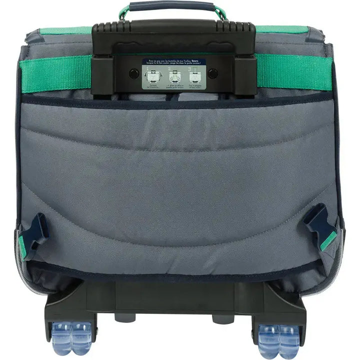 Cartable roulettes Tann's "Tiago" 38cm - Melisac