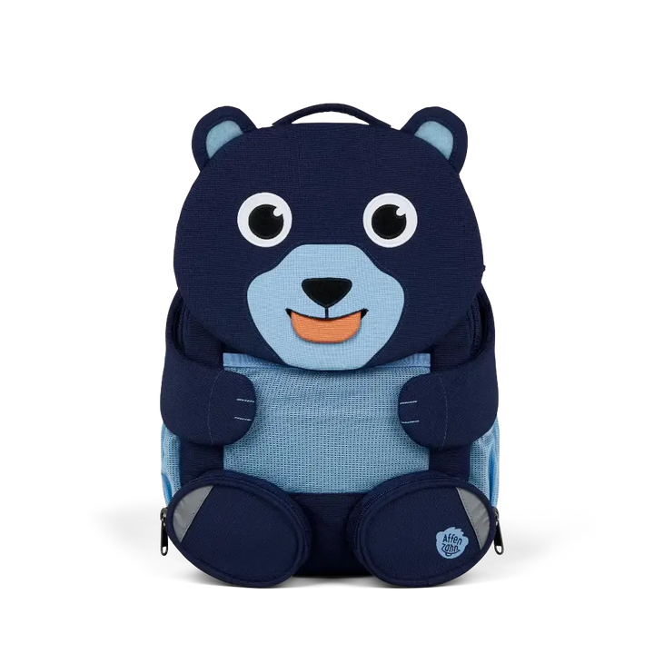 Grand Sac à Dos Affenzahn Ours Bleu Affenzahn