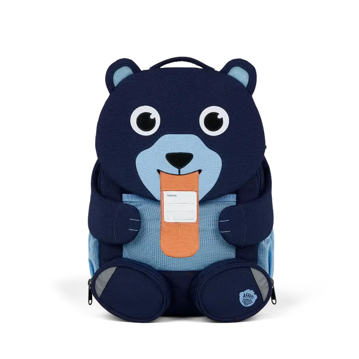 Grand Sac à Dos Affenzahn Ours Bleu Affenzahn