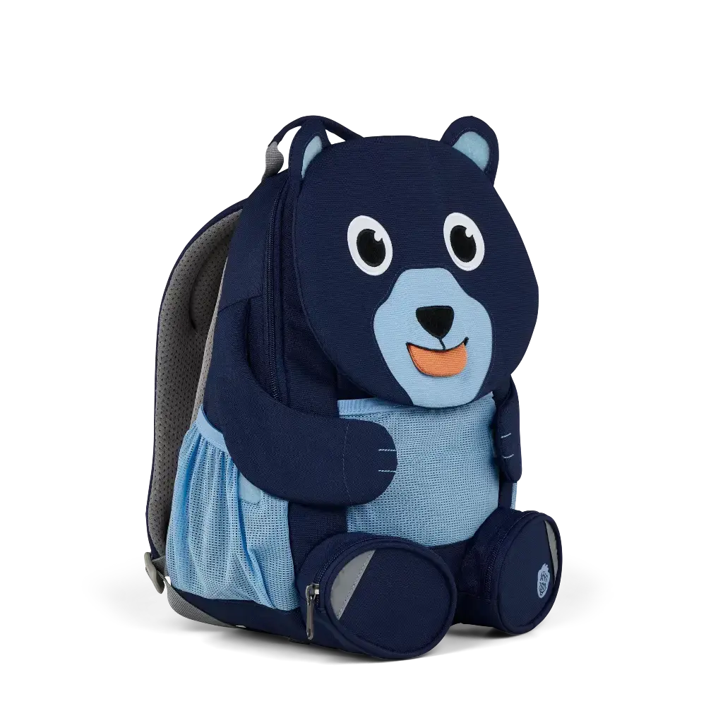 Grand Sac à Dos Affenzahn Ours Bleu Affenzahn