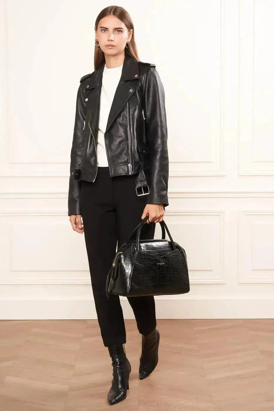 Grand Sac à main Lancaster Exotic Croco CN 524-98 - Melisac