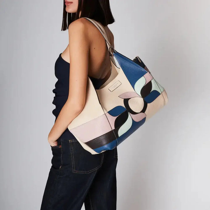 Grand Sac épaule Tosca Blu "Marcella" - Melisac