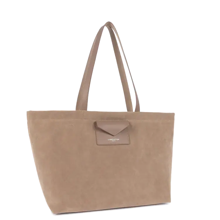 Grand sac cabas épaule Lancaster "Suédine KBA" 518-063 Lancaster