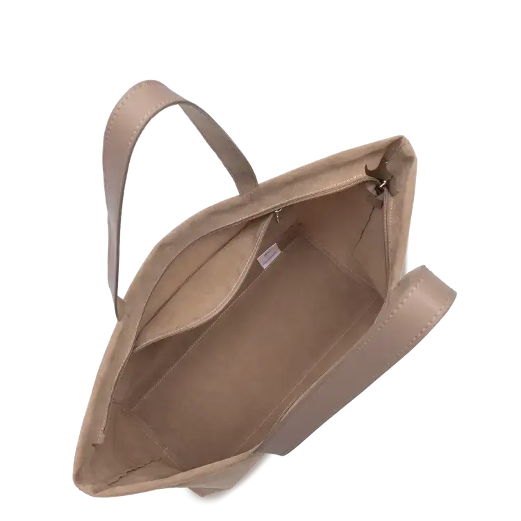 Grand sac cabas épaule Lancaster "Suédine KBA" 518-063 Lancaster