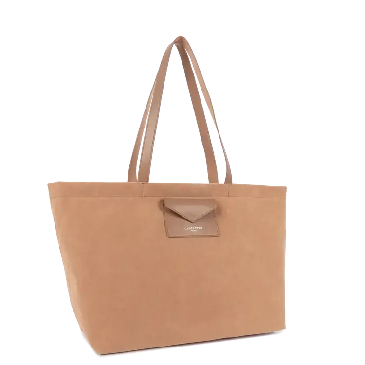 Grand sac cabas épaule Lancaster "Suédine KBA" 518-063 Lancaster