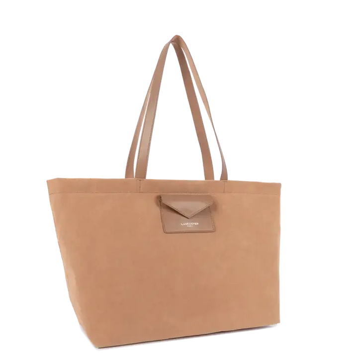 Grand sac cabas épaule Lancaster "Suédine KBA" 518-063 Lancaster