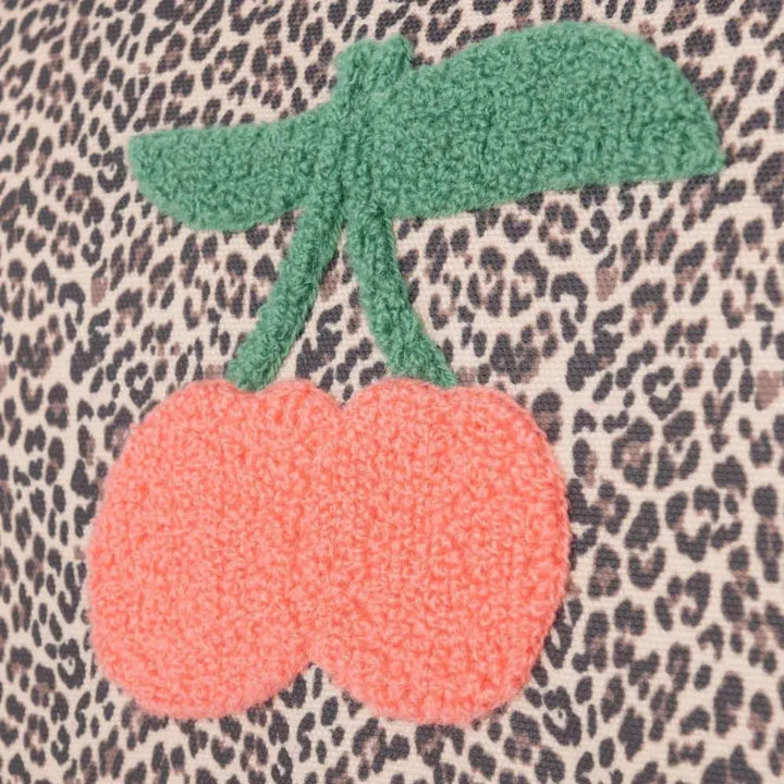Mini Sac à Dos Jeune Premier Leopard Cherry - Melisac