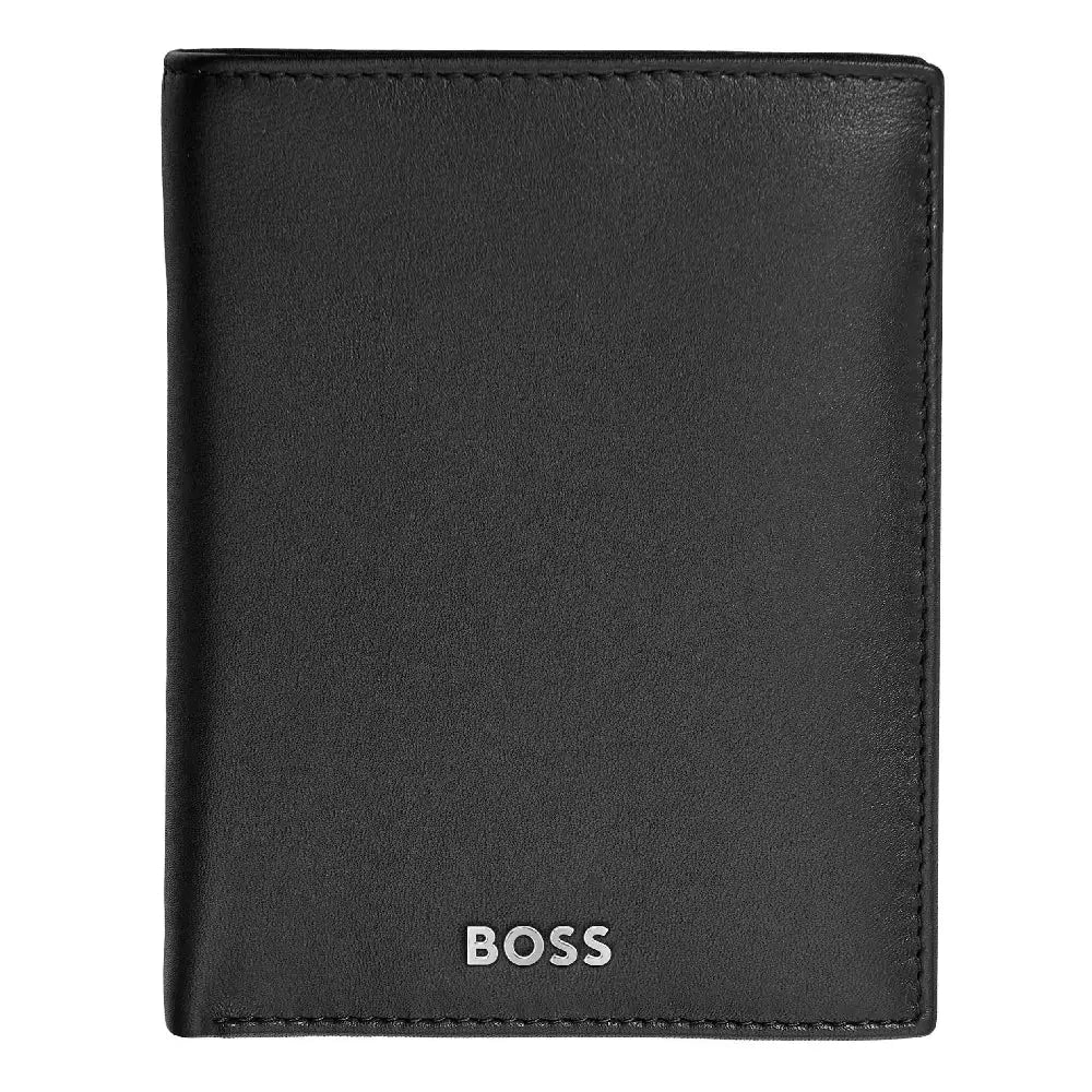 Portefeuille Hugo Boss Classic en cuir noir - Melisac