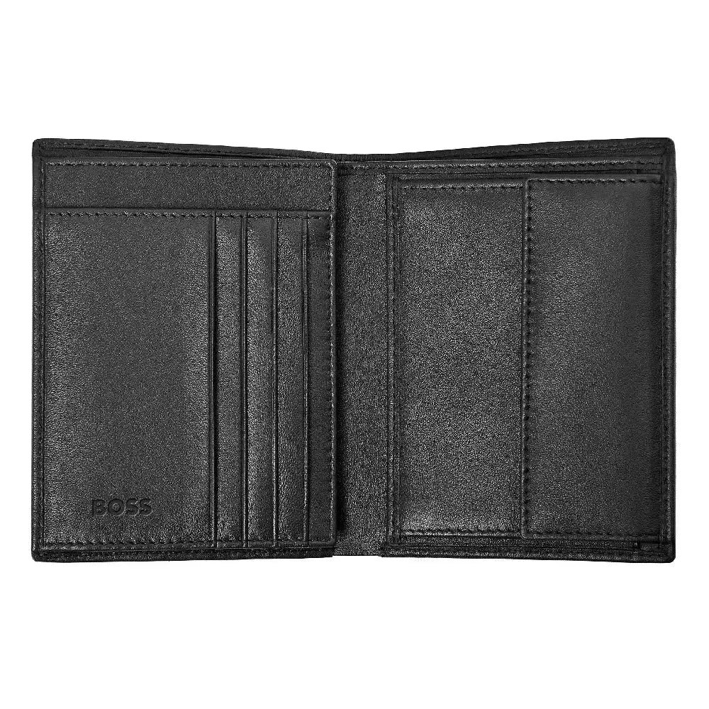 Portefeuille Hugo Boss Classic en cuir noir - Melisac