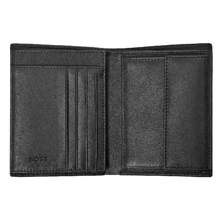Portefeuille Hugo Boss Classic en cuir noir - Melisac