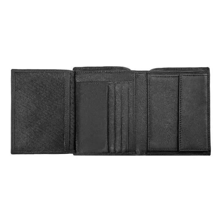 Portefeuille Hugo Boss Classic en cuir noir - Melisac