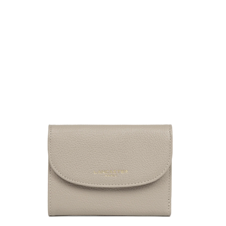 Portefeuille taupe en cuir Lancaster Dune 129-26 pour femmes