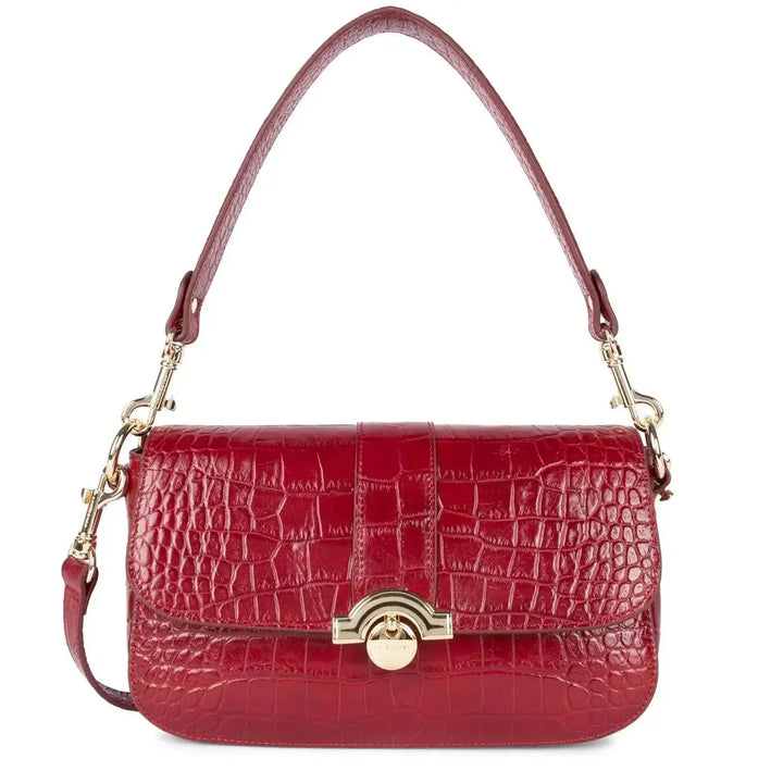 Sac Baguette Lancaster Exotic Croco CN 524-96 - Melisac